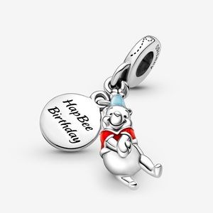 Disney Winnie the Pooh Birthday Dangle Charm